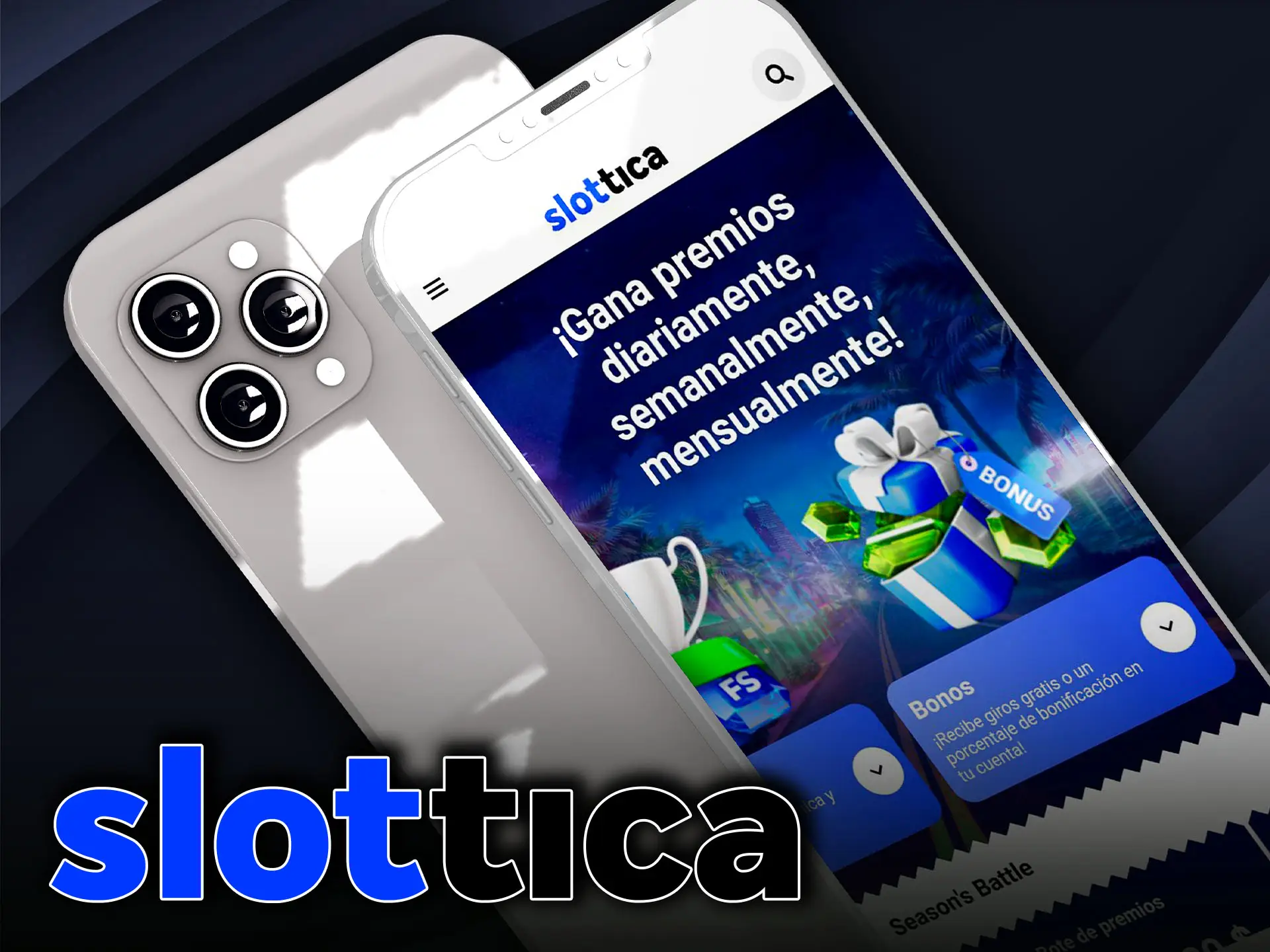 Slottica apps ofrece un bono de bienvenida a los nuevos jugadores.