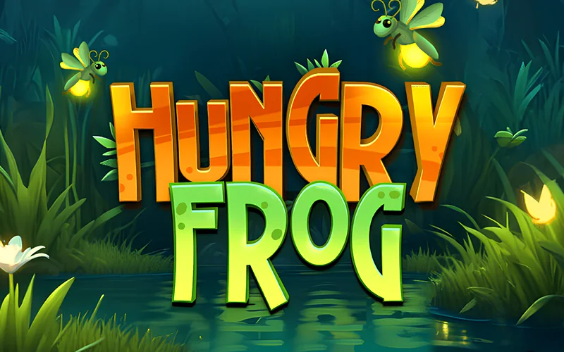 Atrapa recompensas con Hungry Frog en los juegos de choque de Slottica.