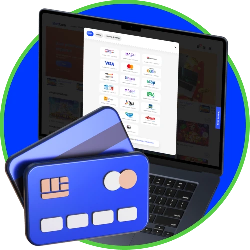 Pagos flexibles y seguros ofrecidos por Slottica en Chile.