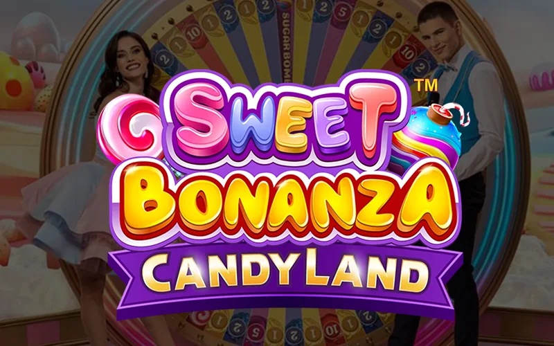 Gira y gana en Sweet Bonanza CandyLand en el casino en vivo de Slottica.