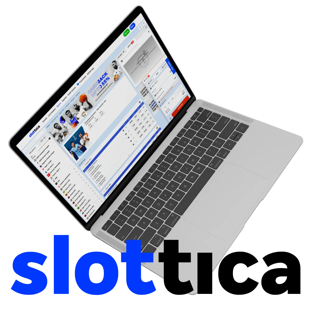 Apuesta en deportes con diferentes tipos de apuestas en Slottica.