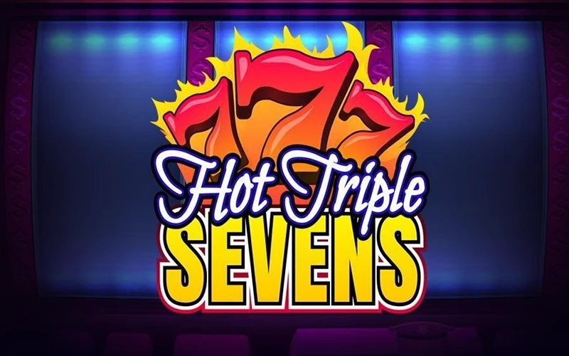 Gira los rodillos en Hot Triple Sevens en Slottica.